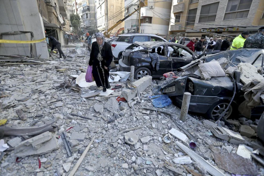Ataques de Israel a Beirut NA
