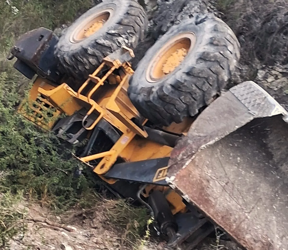 Accidente laboral en Calamuchita (Policía)