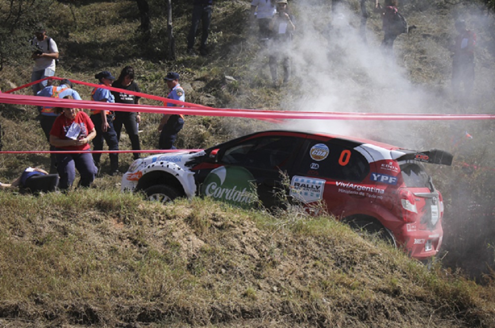 Simulacro Rally prensa Gobierno de Córdoba