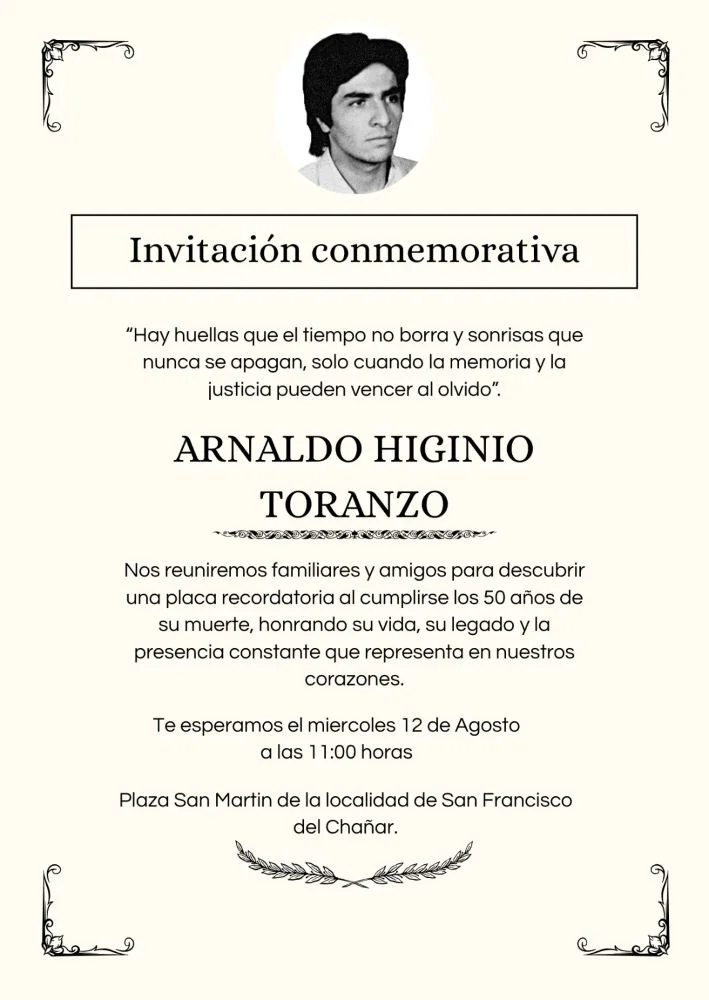 Flyer Toranzo