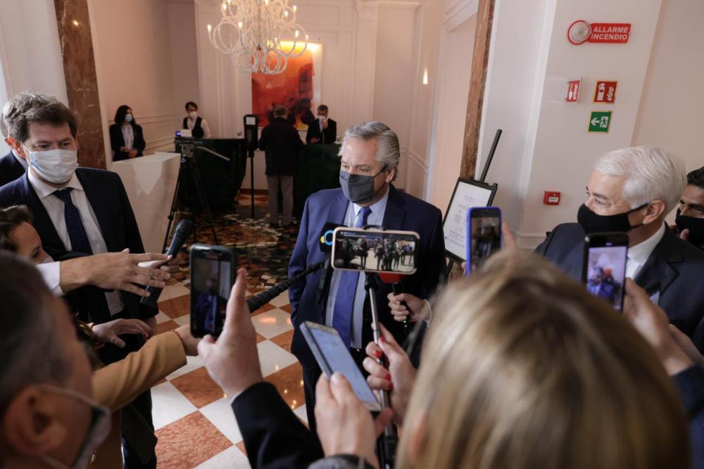 Fernández tras reunión con Georgieva by Presidencia