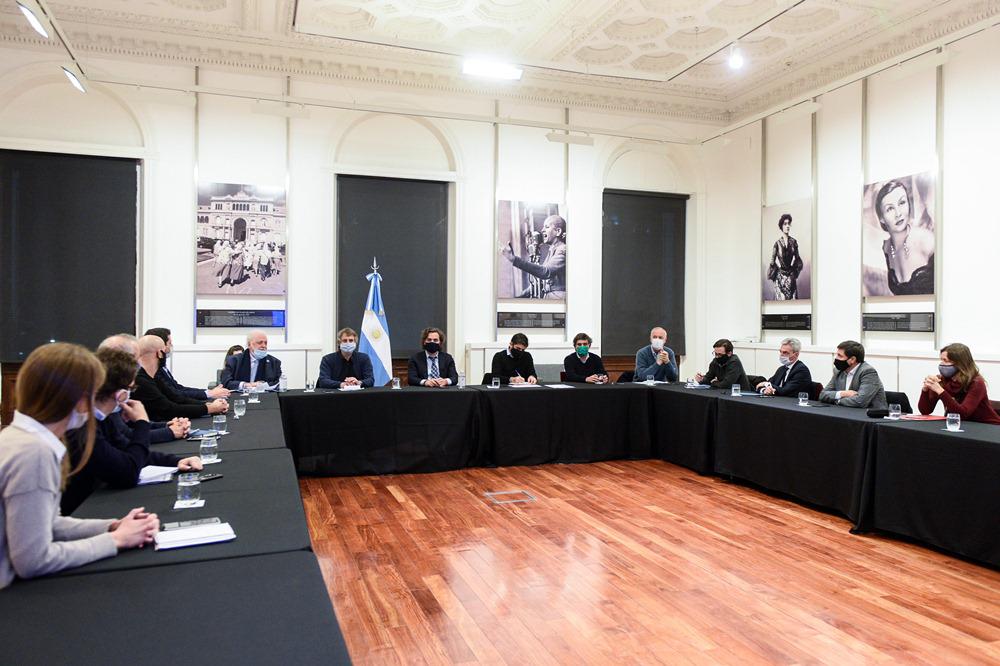 Cafiero reunión cuarentena NA