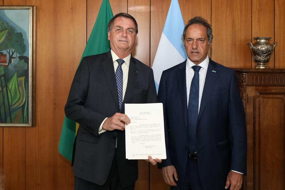 Bolsonaro y Scioli @danielscioli