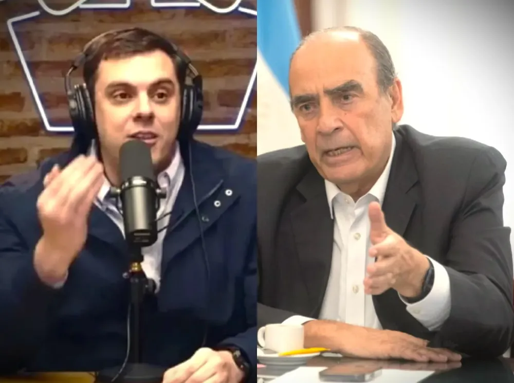 Daniel Parisini y Guillermo Francos