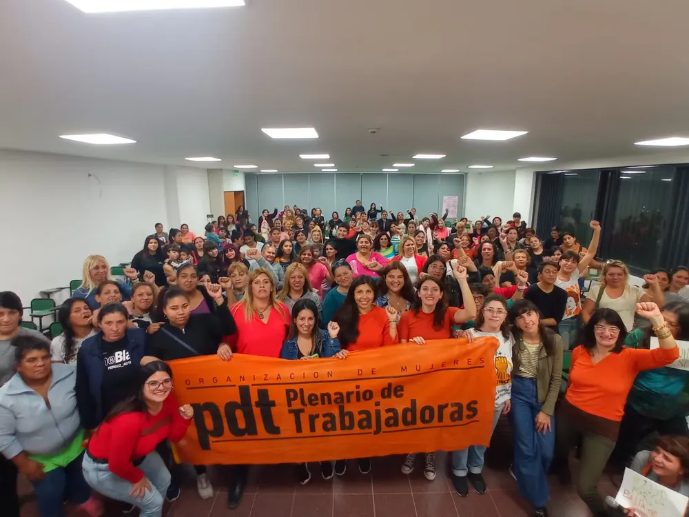 Plenario de Trabajadoras by gentileza.