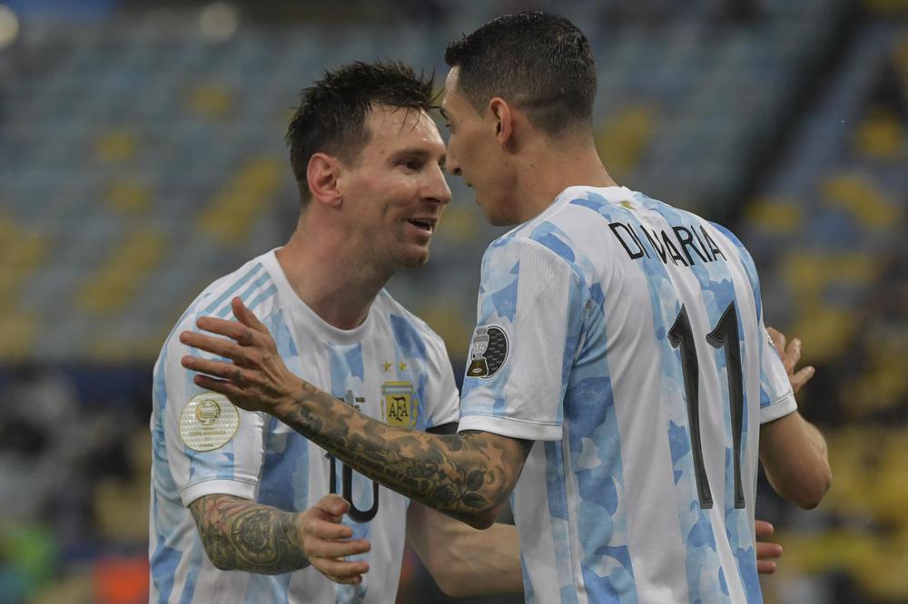 Messi Di Maria Foto Conmebol
