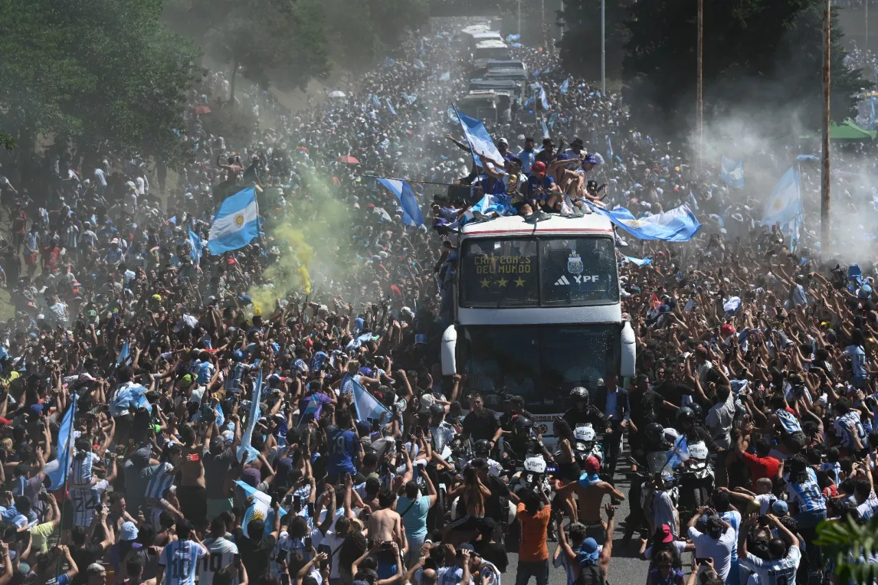 Selecc Arg - Festejos Bs As