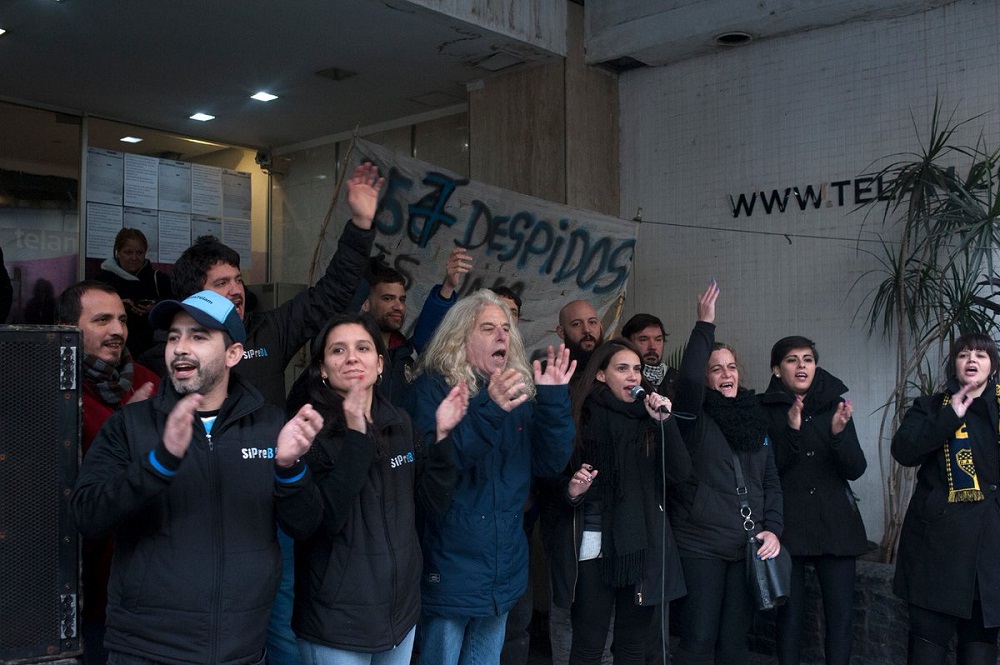 Trabajadores de Télam @eduardolopezute