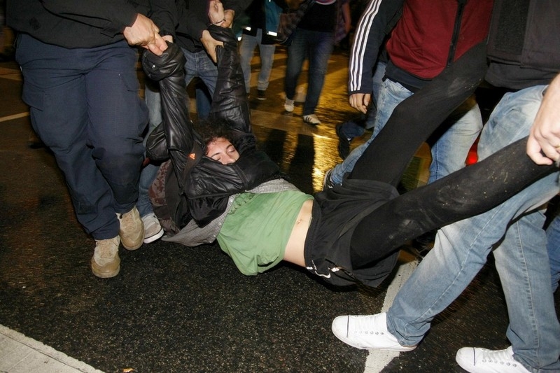 detenidos marcha por Maldonado by Gustavo Pantano