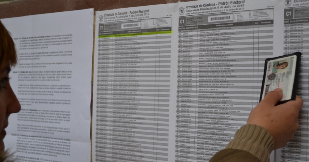 Padrón elecciones