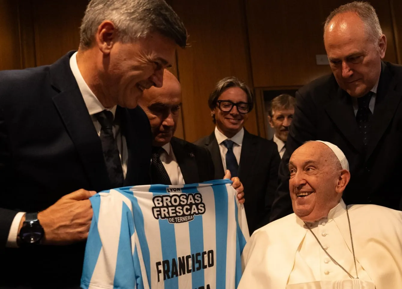 Daniel Passerini con el Papa Francisco (Municipalidad de Córdoba) 1