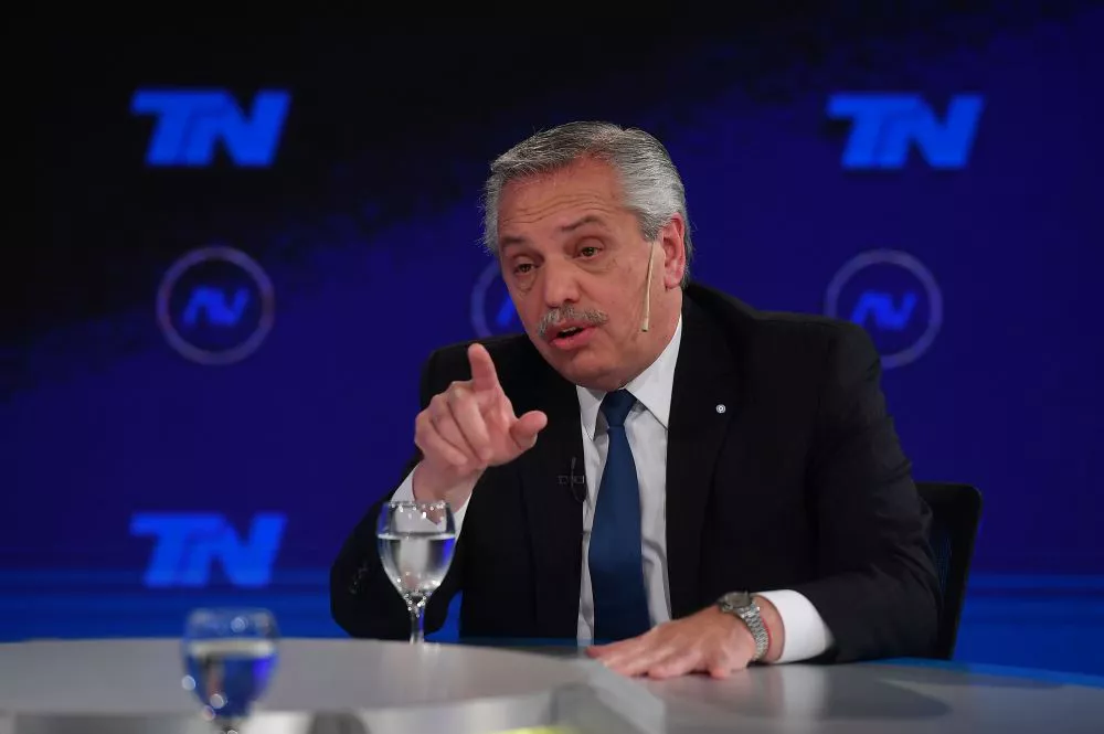 Alberto en Tn by Télam
