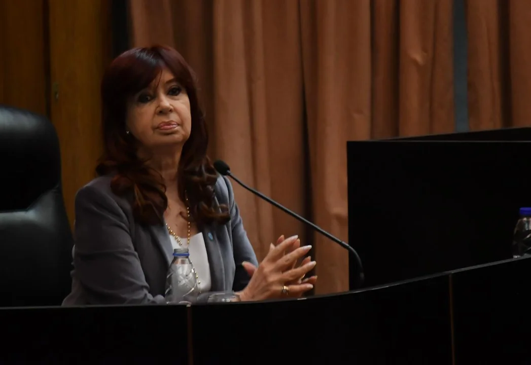 Cristina Fernández declaración by captura de video