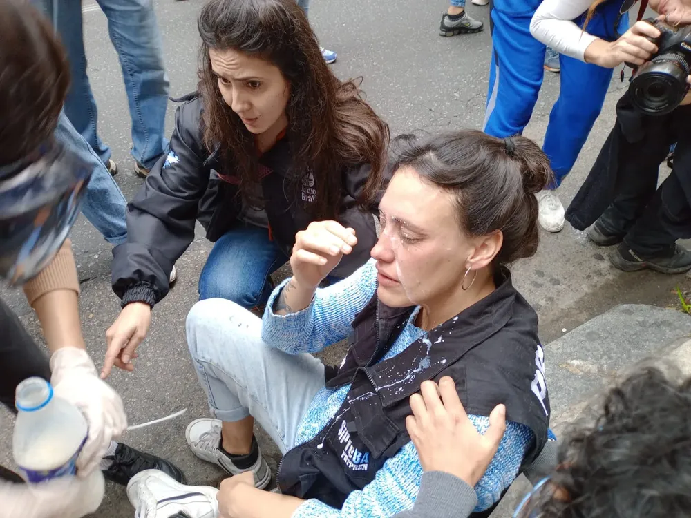 represion congreso citrica