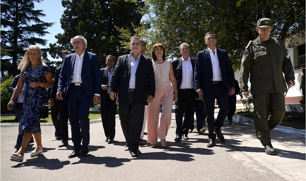 Patricia Bullrich en Jesús Maria Mestre Negri by Miniterio de Seguridad