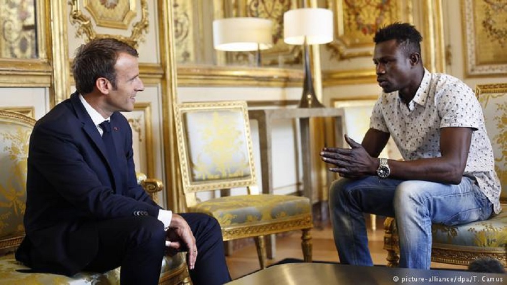 Macron recibió a Mamoudou Gassama