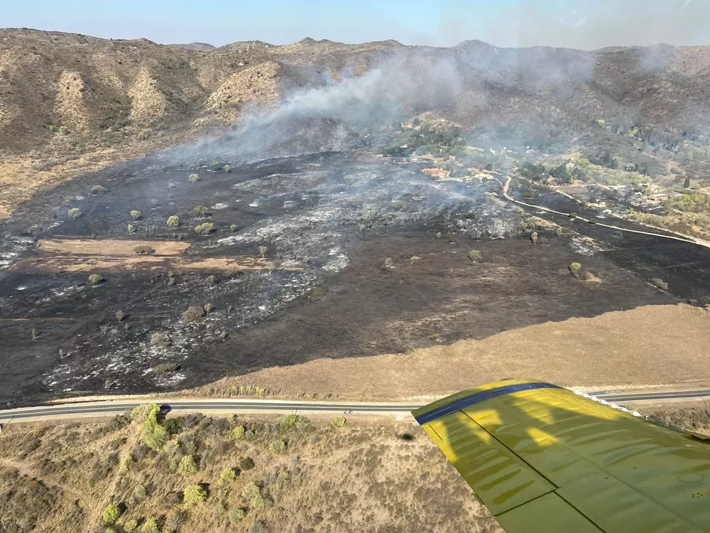 incendio forestal