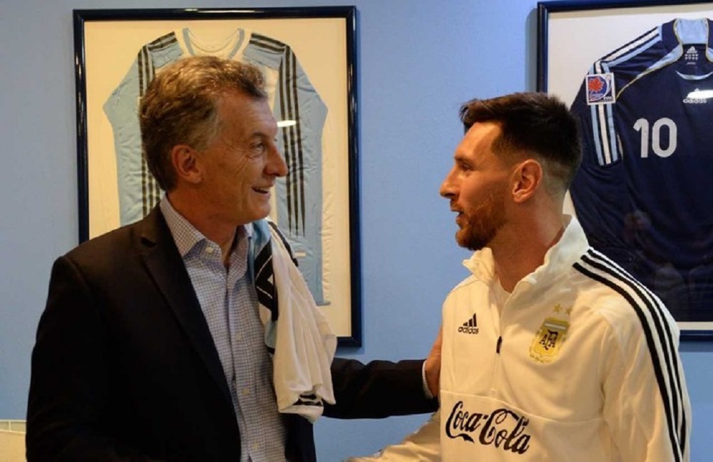 Macri y Messi by Predidencia
