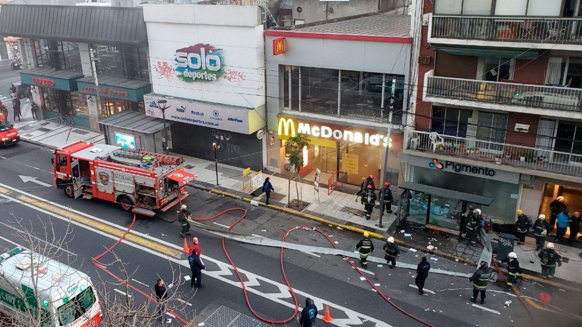 Explosión en Villa Crespo by gentileza