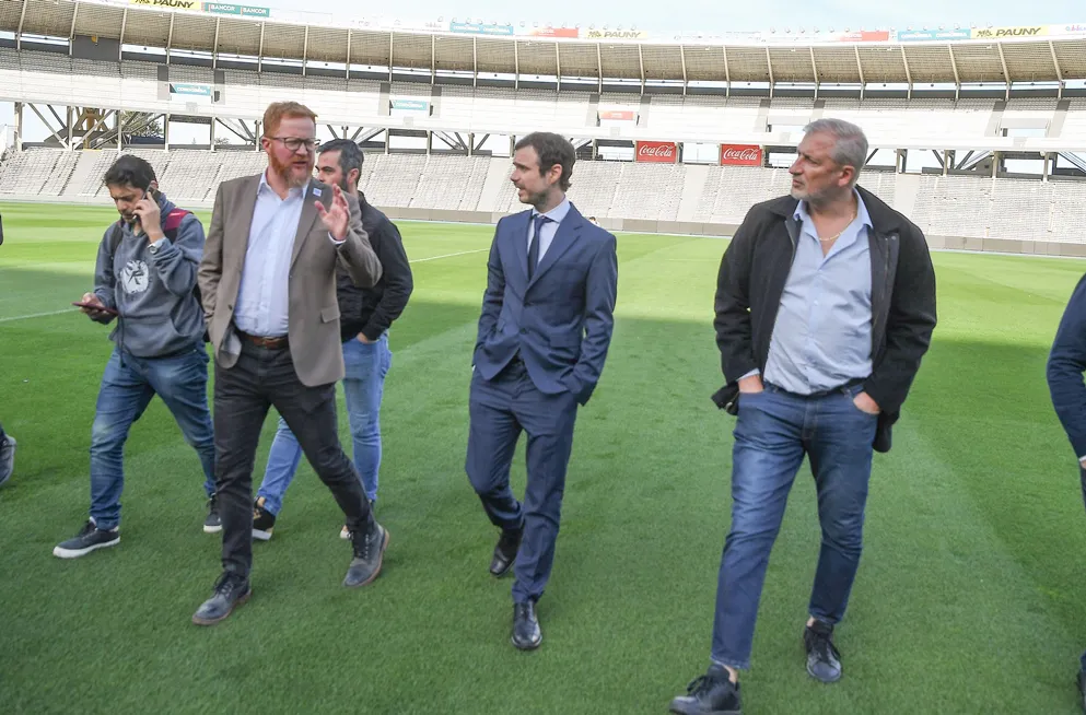 Visita al Estadio Mario Alberto Kempes para el Mundial 2030 (Gobierno de Córdoba)