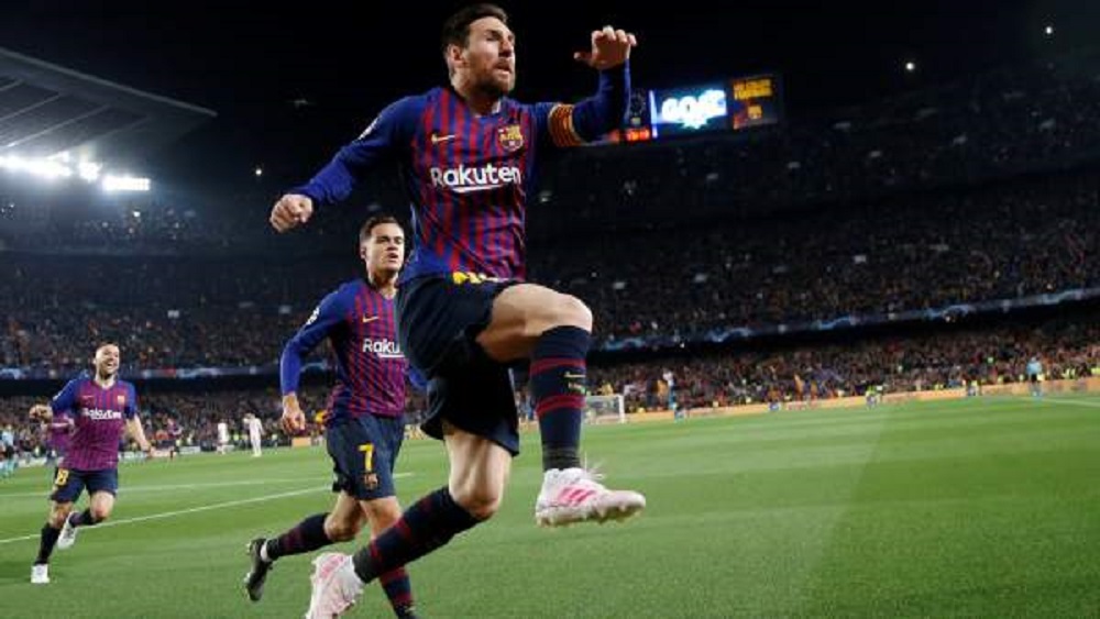 messi festejo