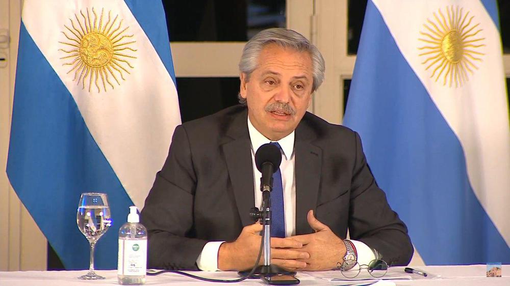Alberto Fernández Olivos Télam
