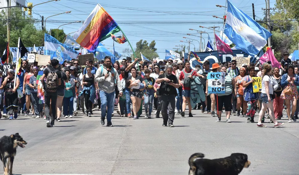 reclamo chubut por minería by Télam