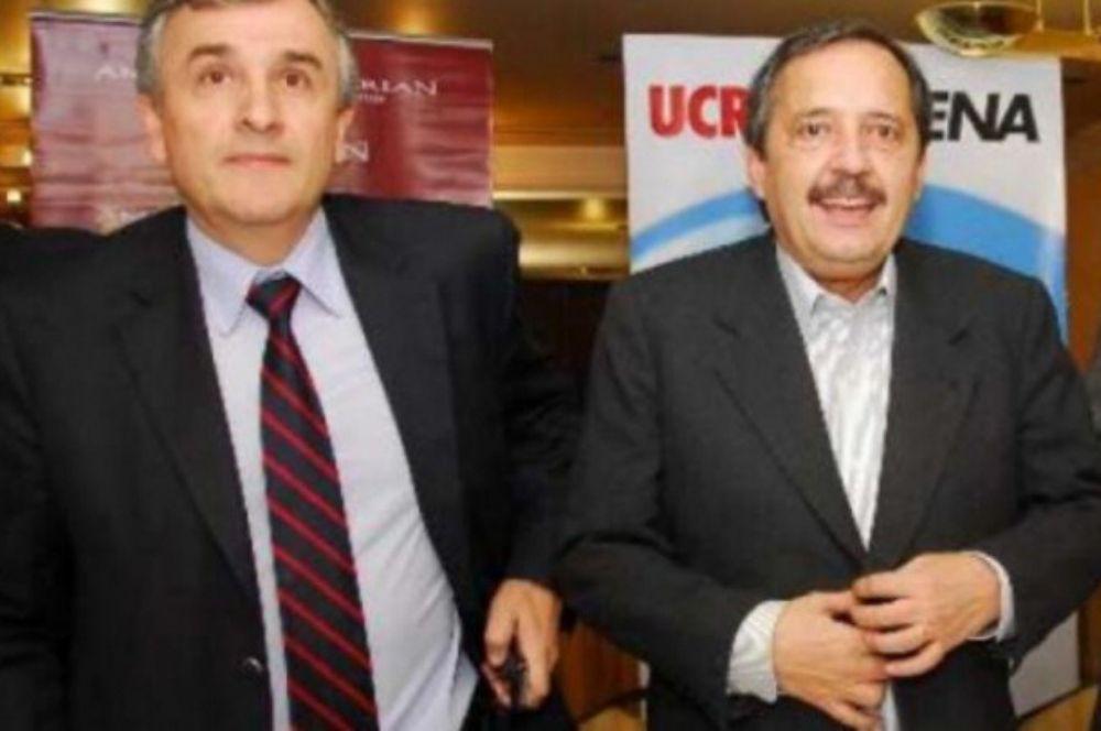 Gerardo Morales y Ricardo Alfonsín gentileza