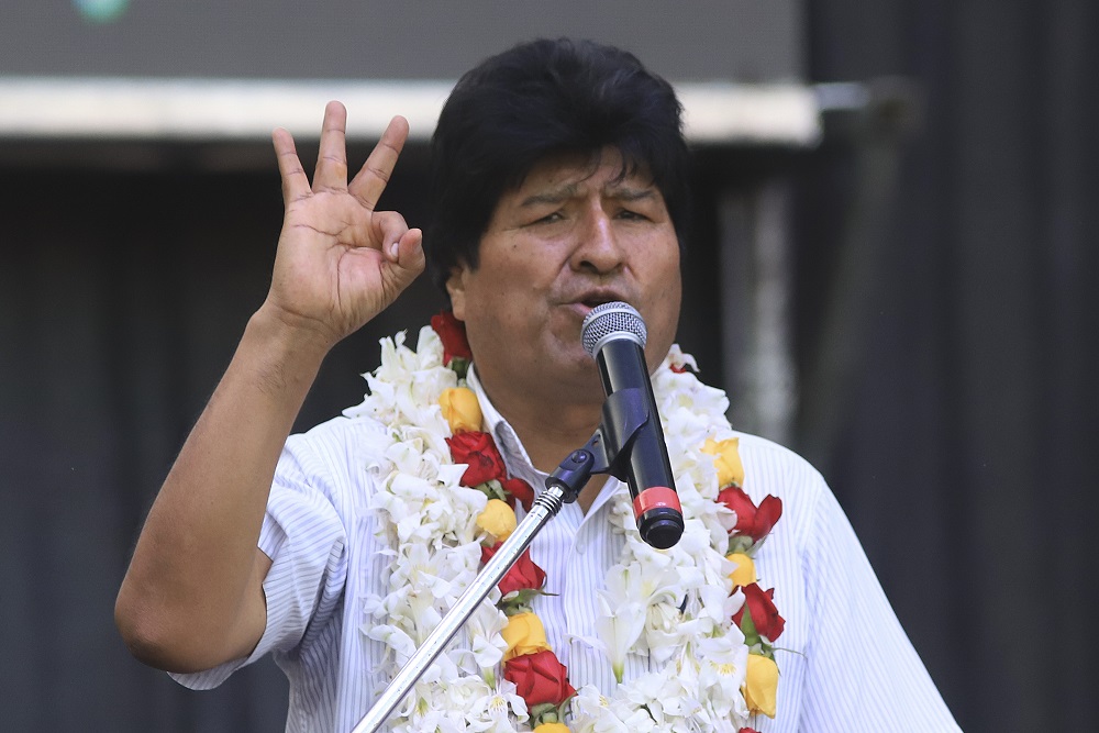 Evo Morales by NA