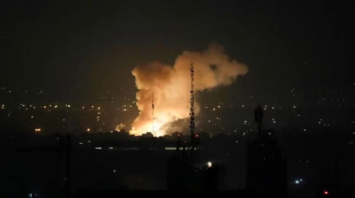 Ataque de Israel sobre Irán (gentileza)