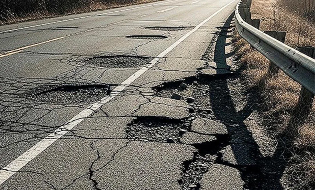 Mal-estado-de-ruta by Diario Conclusion