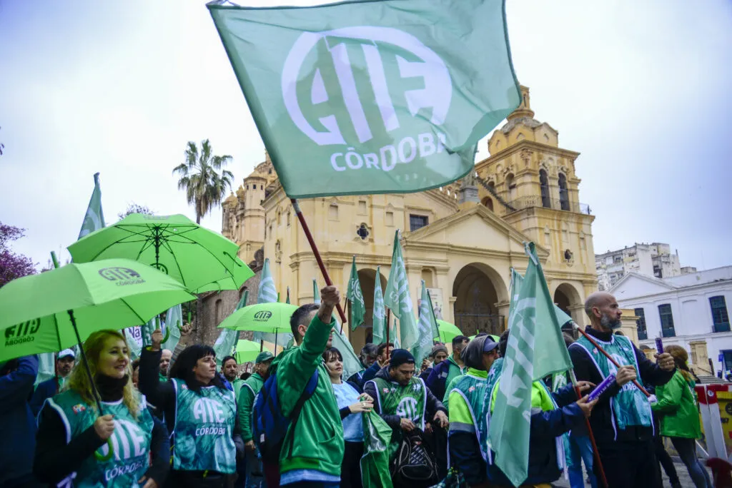 manifestación (ATE Córdoba)