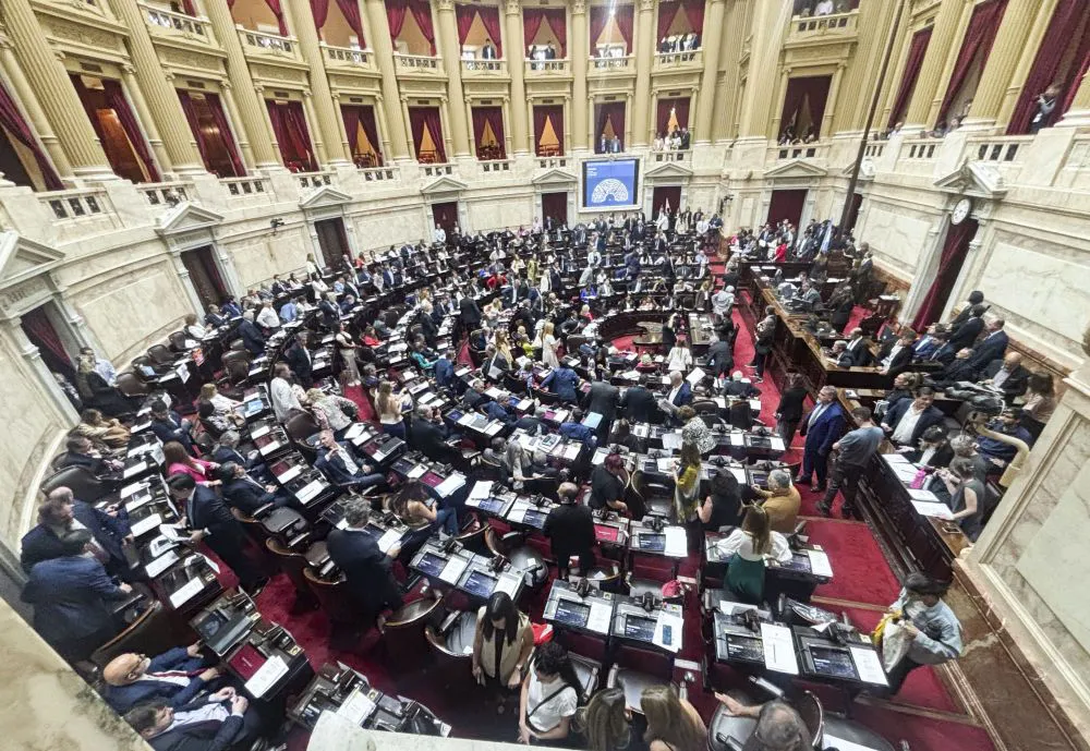 Sesión en Diputados bvy NA