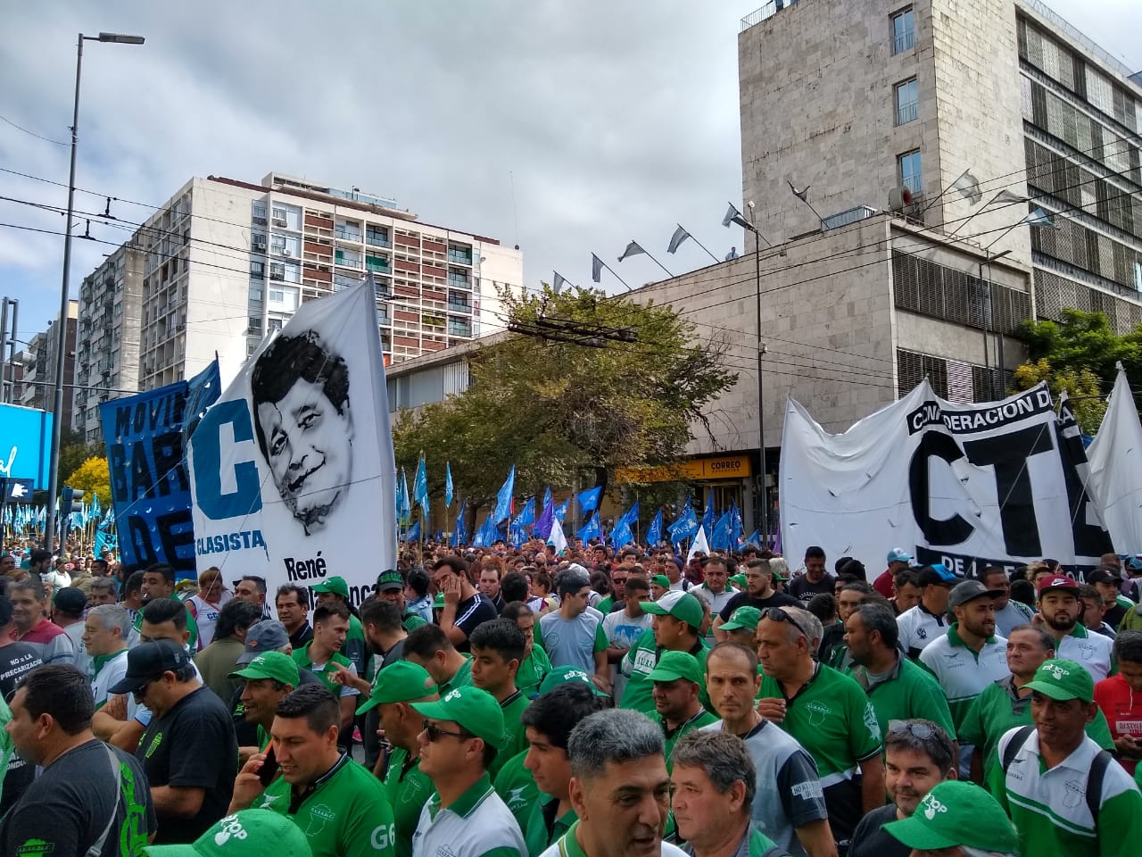 gremios marcha Foto: LNM