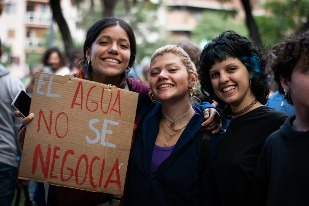 Actividad en defensa de los glaciares (Matilde Gudiño) 011