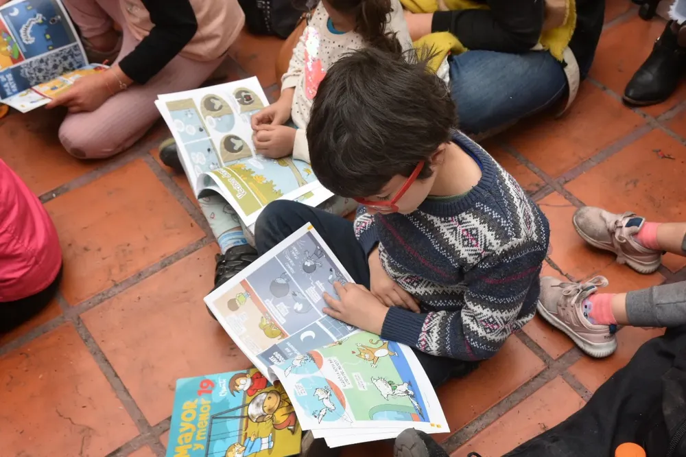 feria del libro espacio para niñas y niños