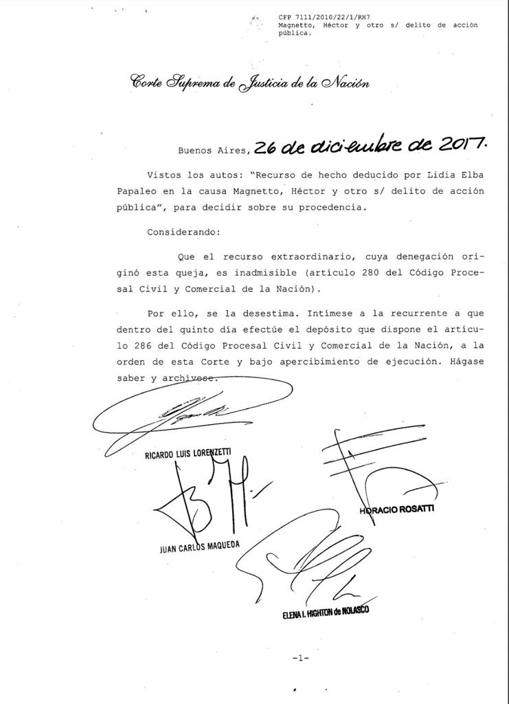 Papel Prensa by Tiempo Argentino.