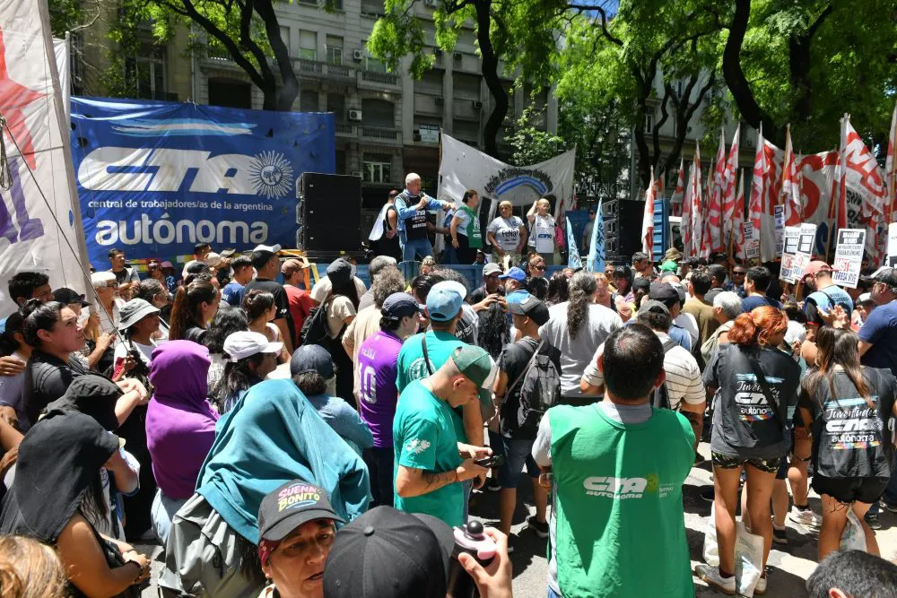 Movilización de las CTA en Trabajo by NA