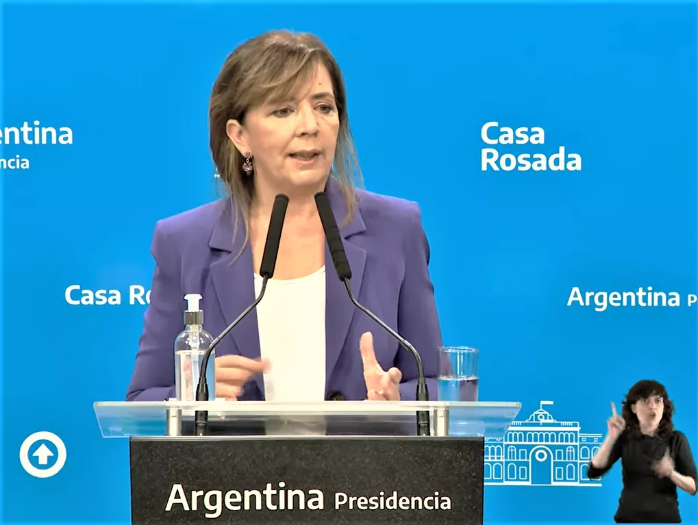 Gabriela Cerruti (captura de pantalla) 4