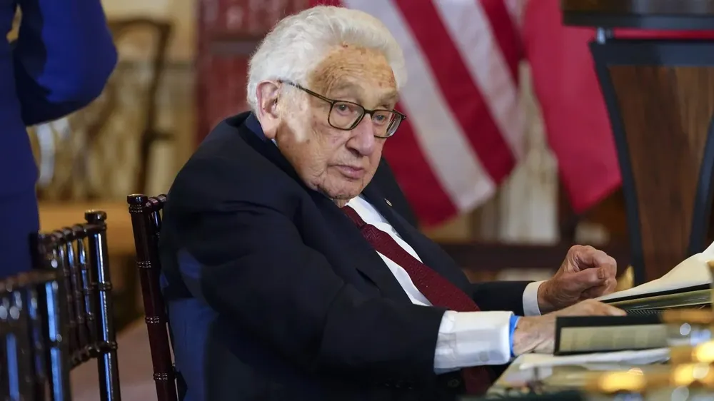 Henry Kissinger by AP