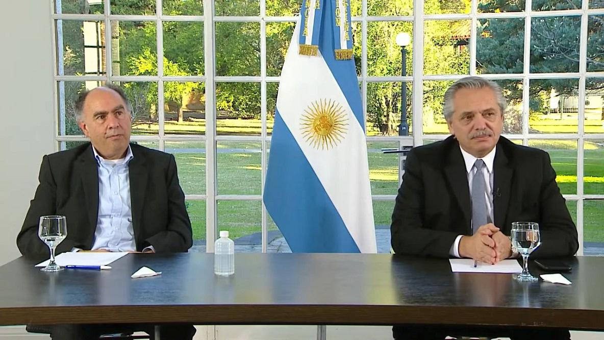 Fernandez y Mario Cafiero Inaes