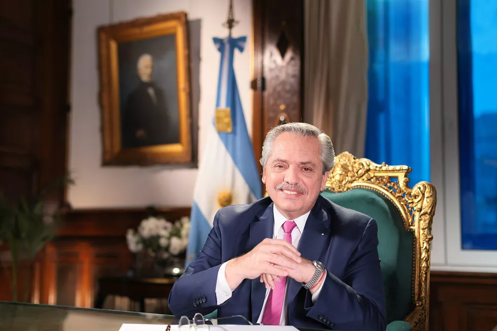 mensaje navideño de Alberto Fernández