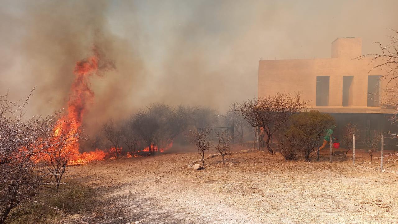 Incendio en San Lorenzo prensa Gobierno de Córdoba
