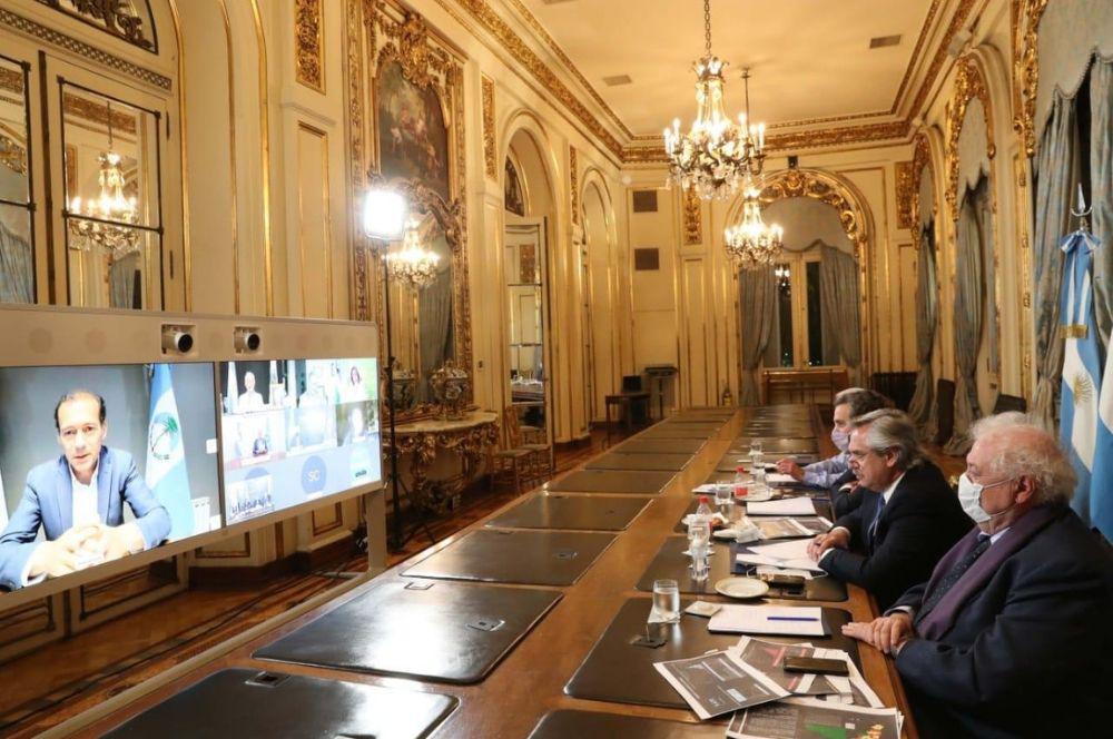 Videoconferencia con gobernadores 22 10 2020