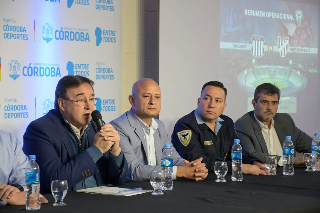 Operativo de seguridad Talleres Instituto