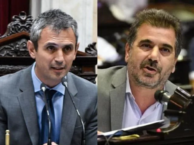 Martín Menem y Cristian Ritondo (gentileza)