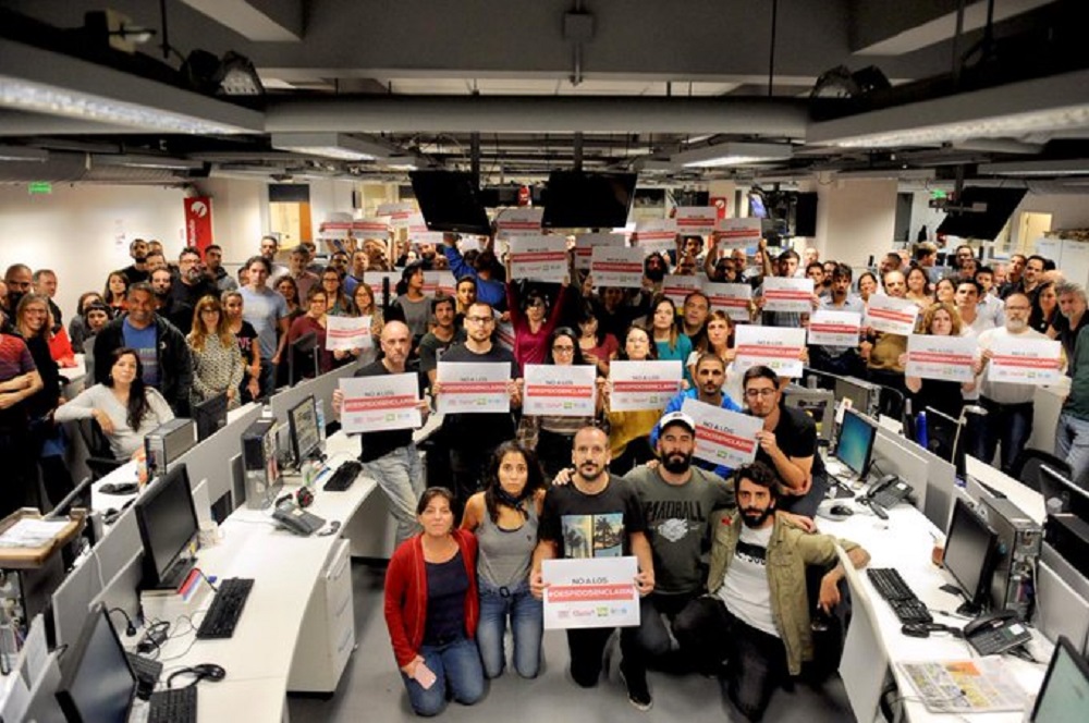 despidos Clarín