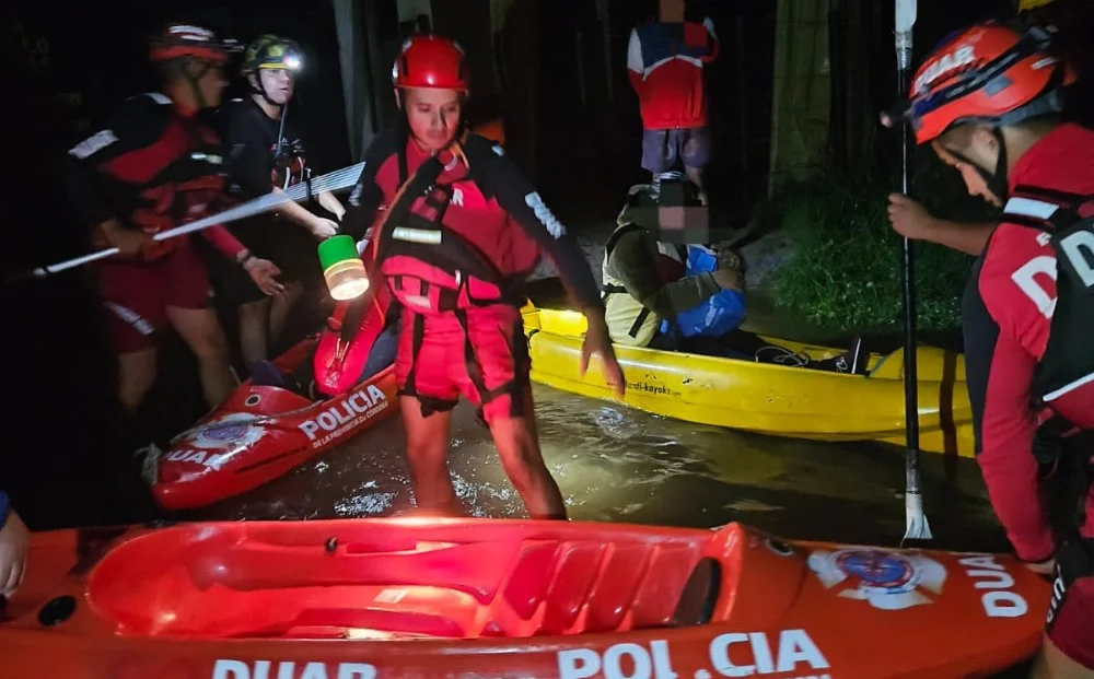 evacuados las tapias