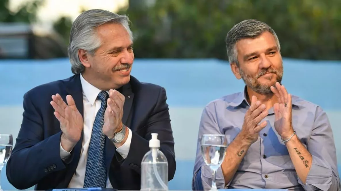 Fernandez y Zabaleta by Télam