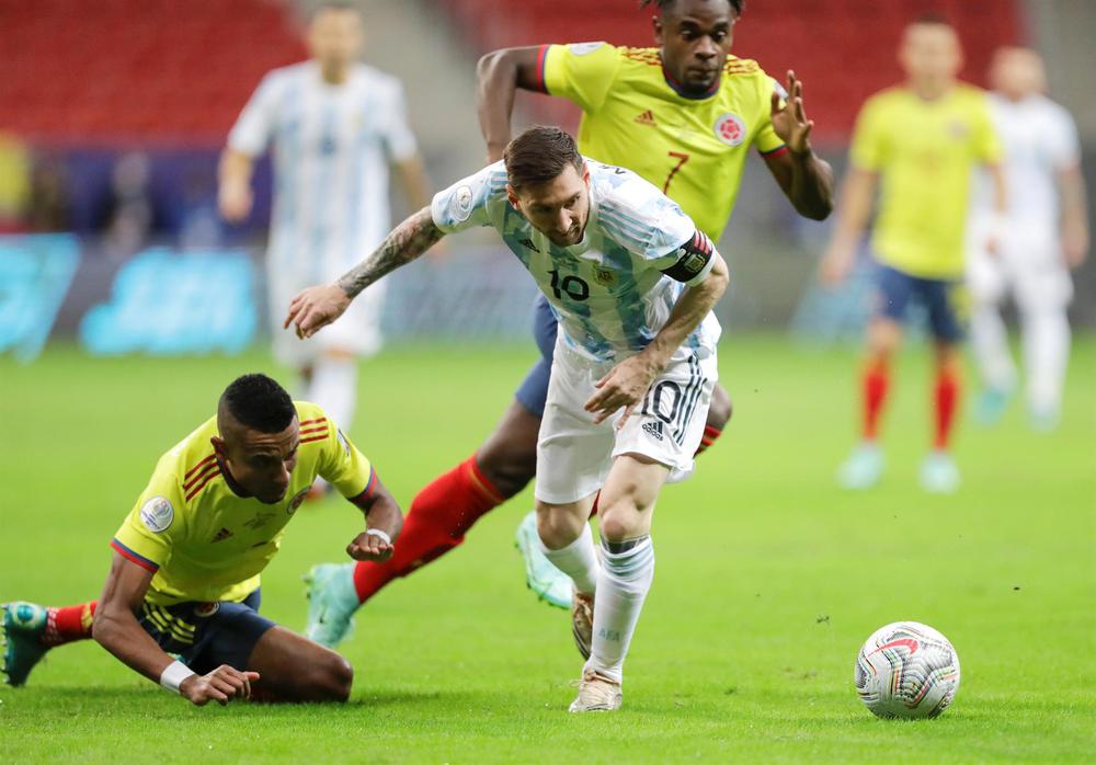 Messi argentina colombia @CopaAmerica
